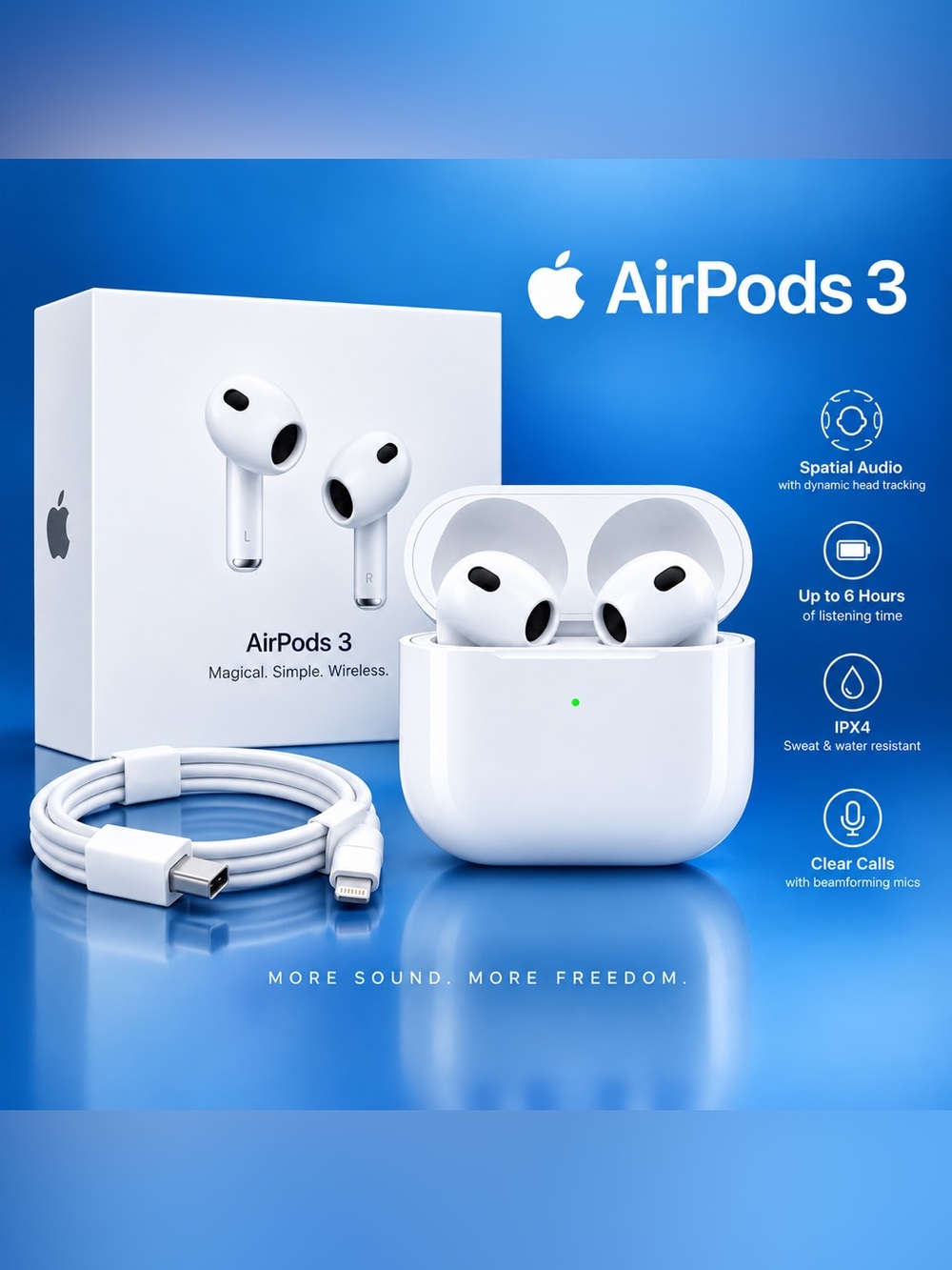 AirPods 3 Wireless Earbuds - White